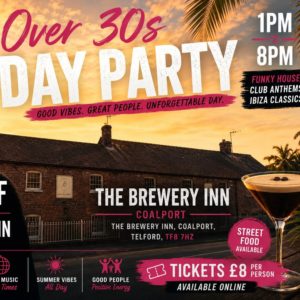 Over 30's Day at The Brewery Inn! at The Brewery Inn