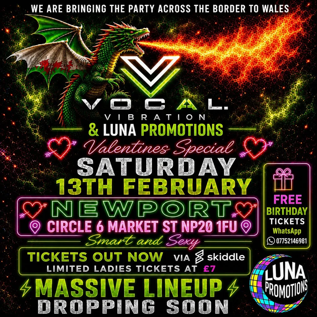 Vocal Vibration & Luna Promotions at Circle Newport