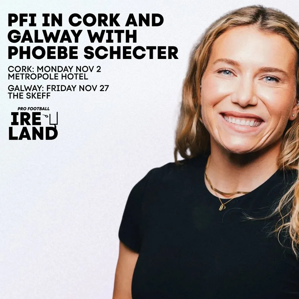 Pro Football Ireland with Phoebe Schecter - Galway at The Skeff Bar