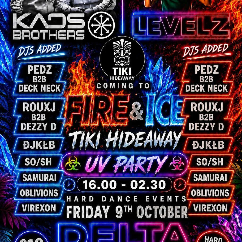 DELTA Hardstyle UV PARTY