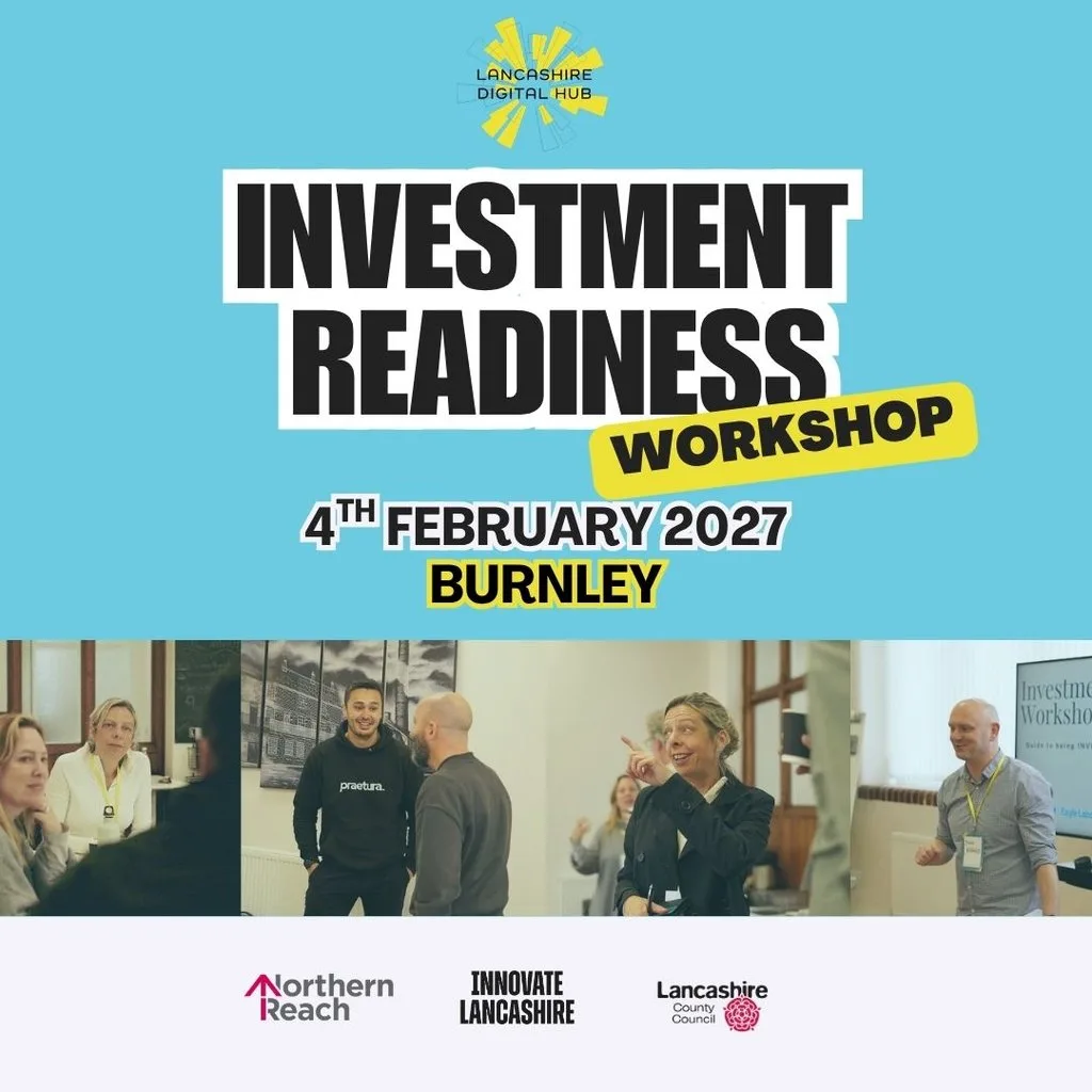 Investment Readiness at Room And Power Co Work, Padiham Town Hall