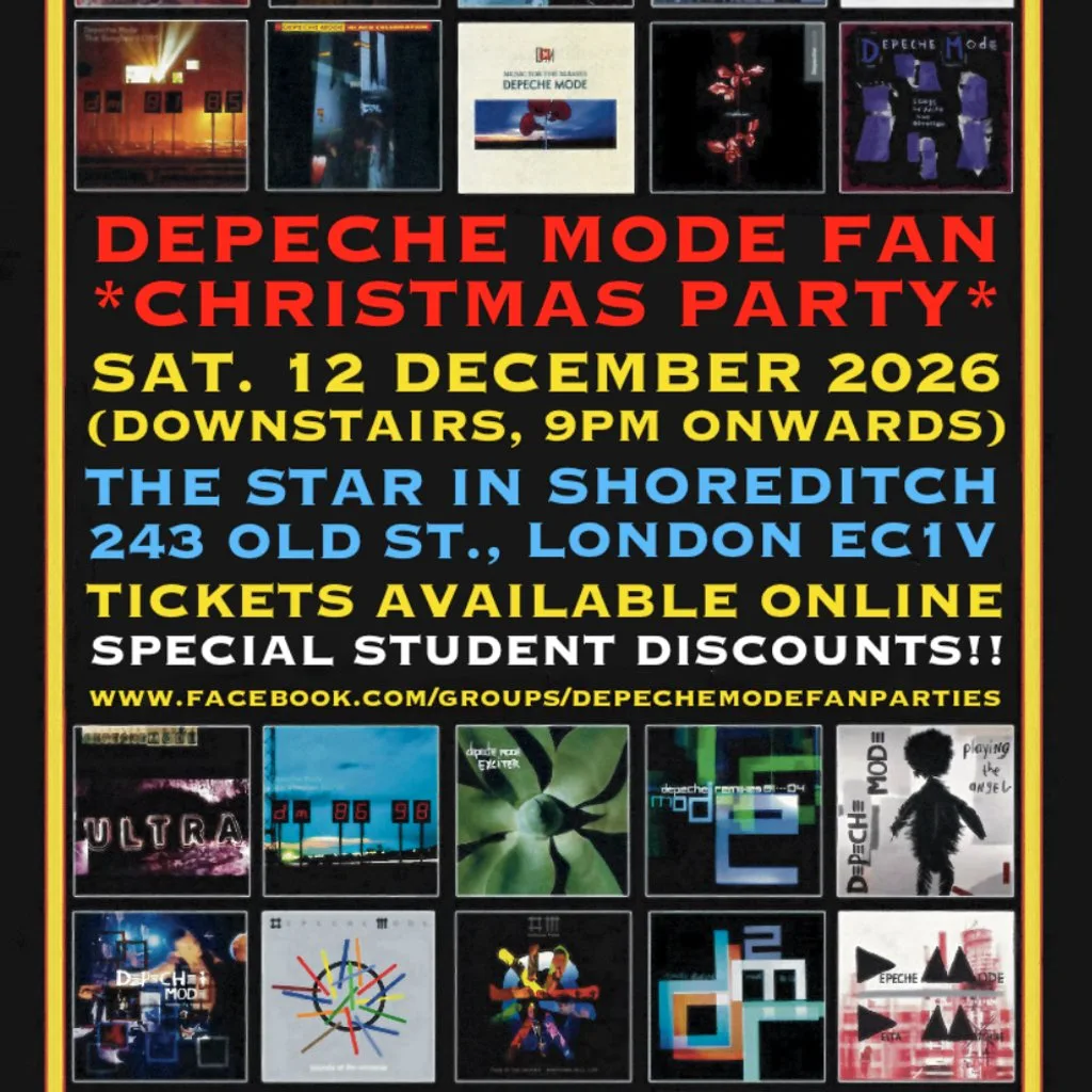 Depeche Mode / Mute Records Fan Christmas Party at The Star In Shoreditch