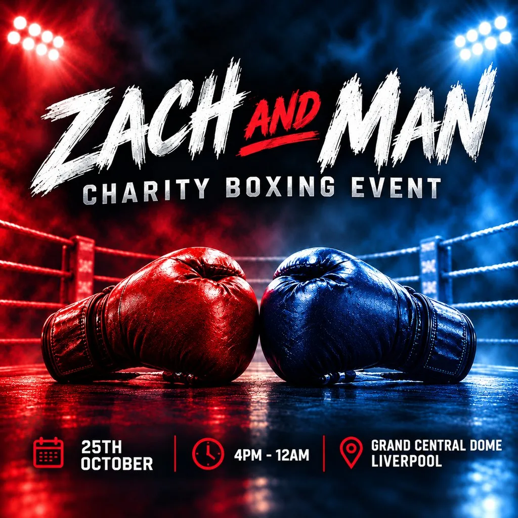 Zach and Man Boxing Charity Night at The Dome At Grand Central Hall