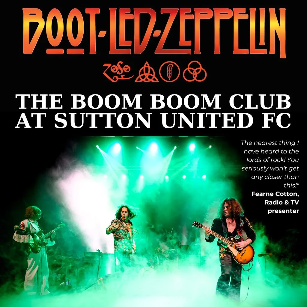 Boot Led Zeppelin: The Classic Tracks Show at The Boom Boom Club