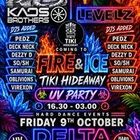 DELTA Hardstyle UV PARTY at Fire And Ice