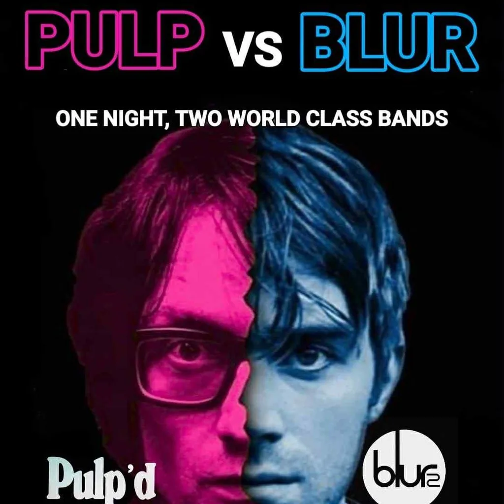 Pulp vs Blur with Pulp'd & Blur2 at ORILEYS LIVE MUSIC VENUE