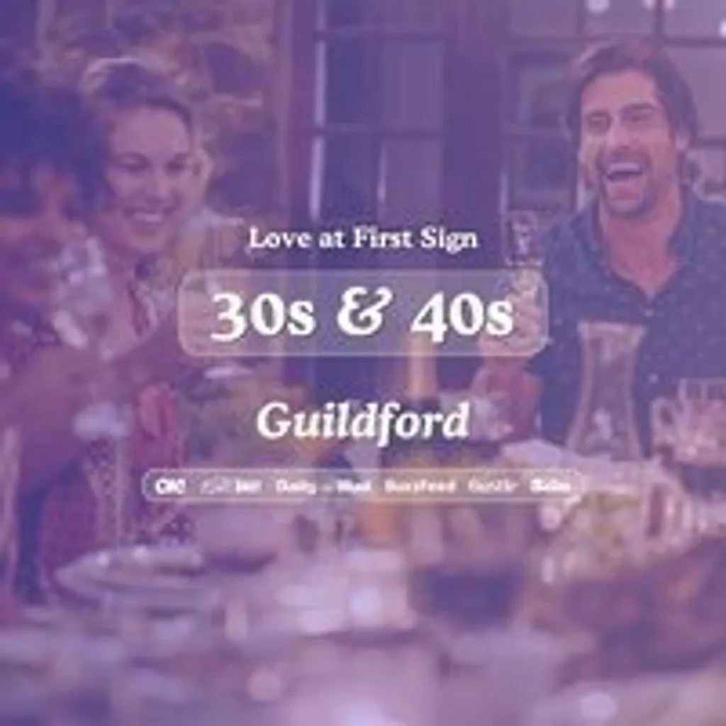 30s&40s Singles Night @ Turtle Bay Guildford|Love at First Sign at Turtle Bay