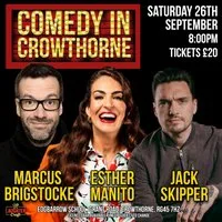 September's Comedy in Crowthorne at Edgbarrow School