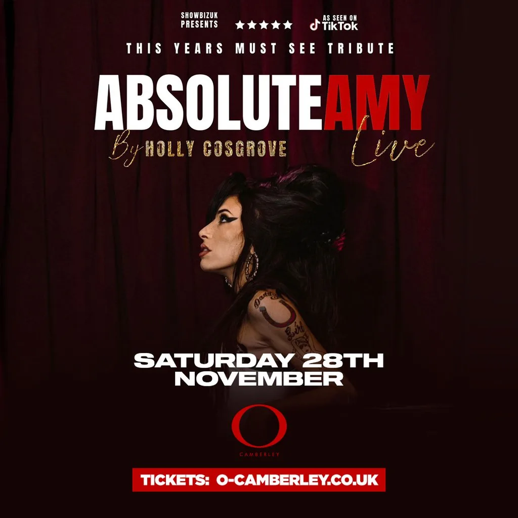 Absolute Amy : Live in Camberley at O Camberley