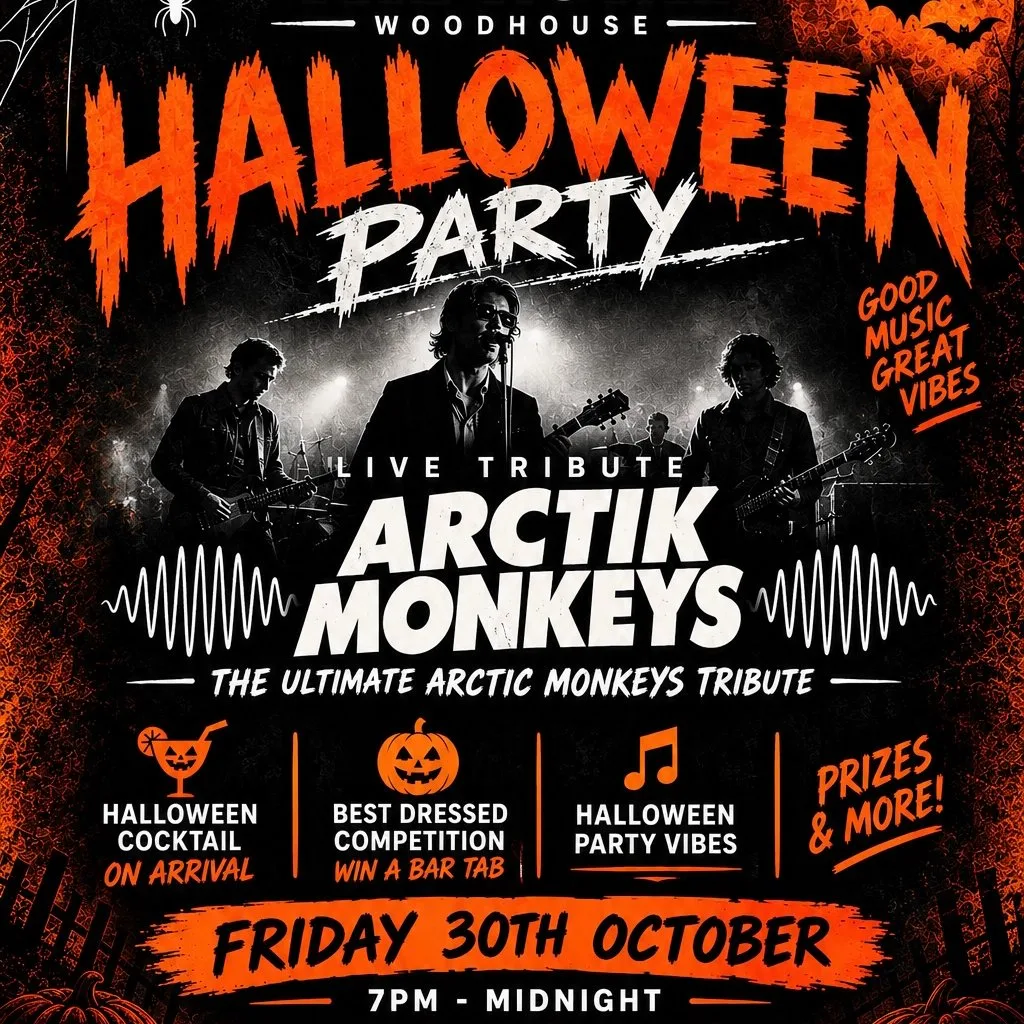 Halloween Adults Only Party : Arctic Monkeys tribute band