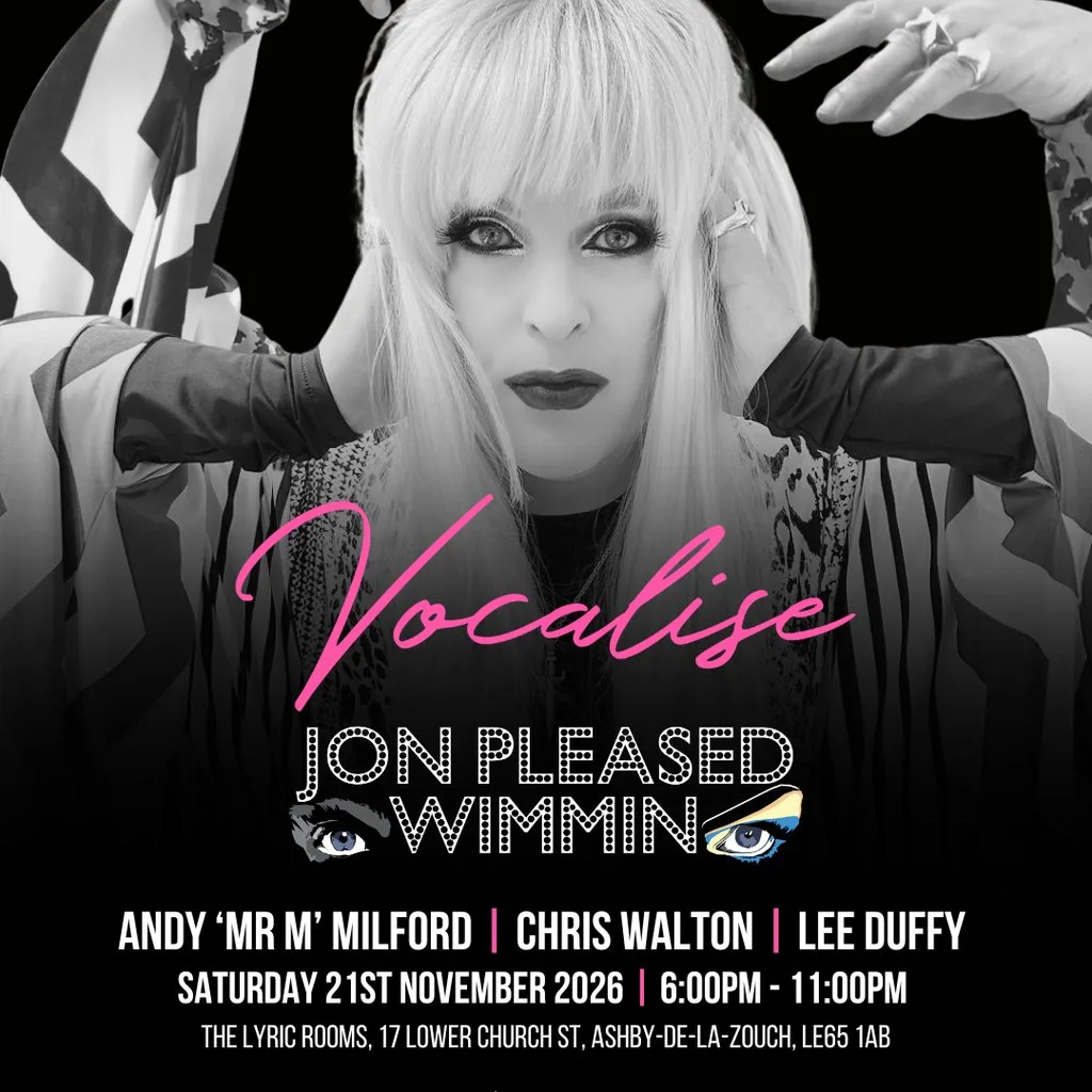 Vocalise Presents - Jon Pleased Wimmin at The Lyric Rooms at The Lyric Rooms