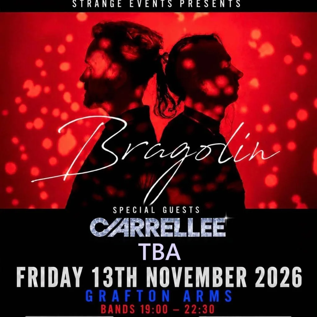 Bragolin, Carrellee & Strange Futures live @ The Grafton Arms