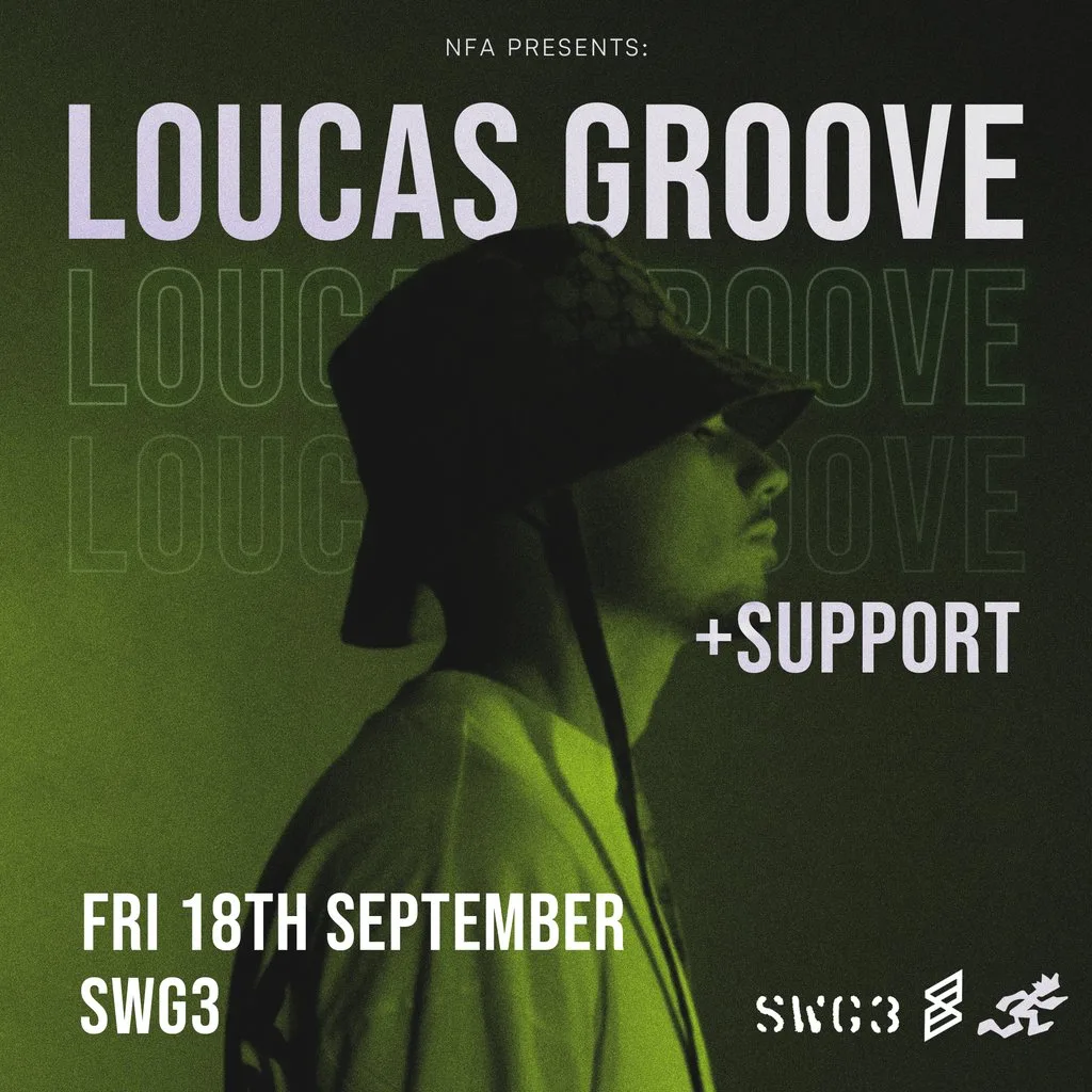 NFA Presents: Loucas Groove at SWG3 Poetry Club