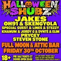 SUCK OUT! Presents - Halloween Shubz at The Full Moon And Attic Bar