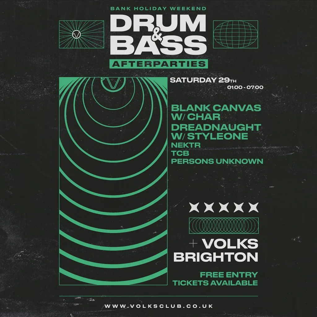 Saturday night - Free Entry DNB Session at The Volks Nightclub