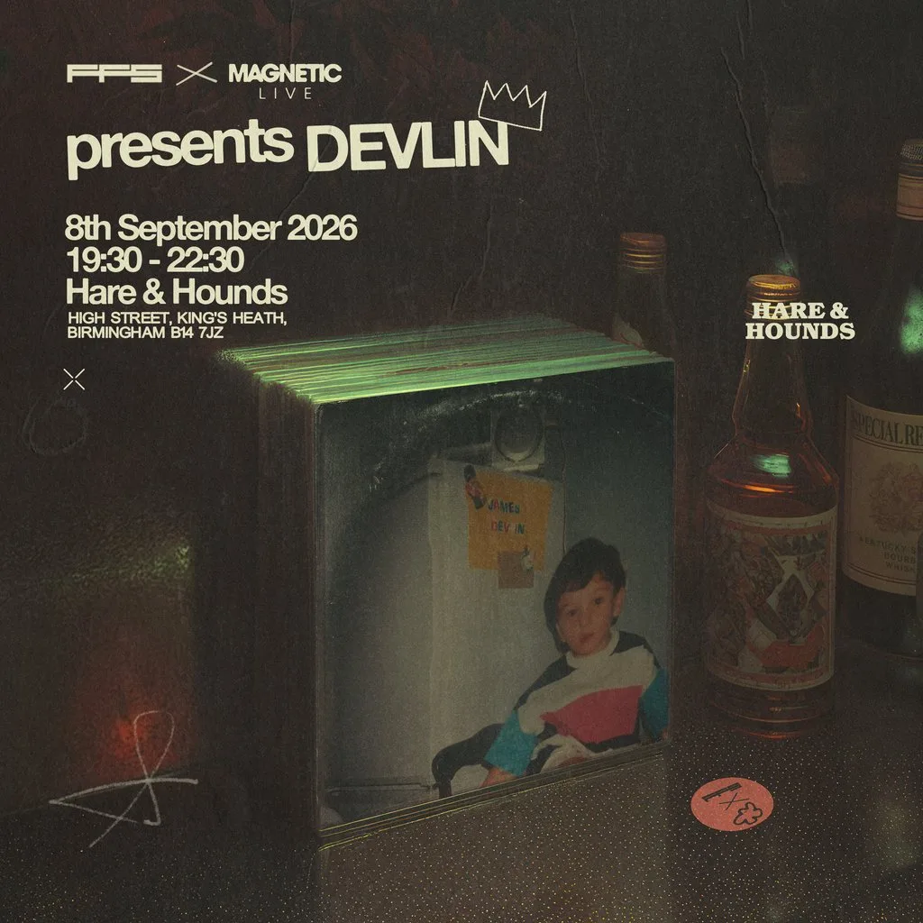 Devlin - Birmingham [EXTRA DATE ADDED] at Hare And Hounds Kings Heath