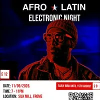 Afro-Carribean Food and DJ Night in Frome at The Silk Mill at The Silk Mill