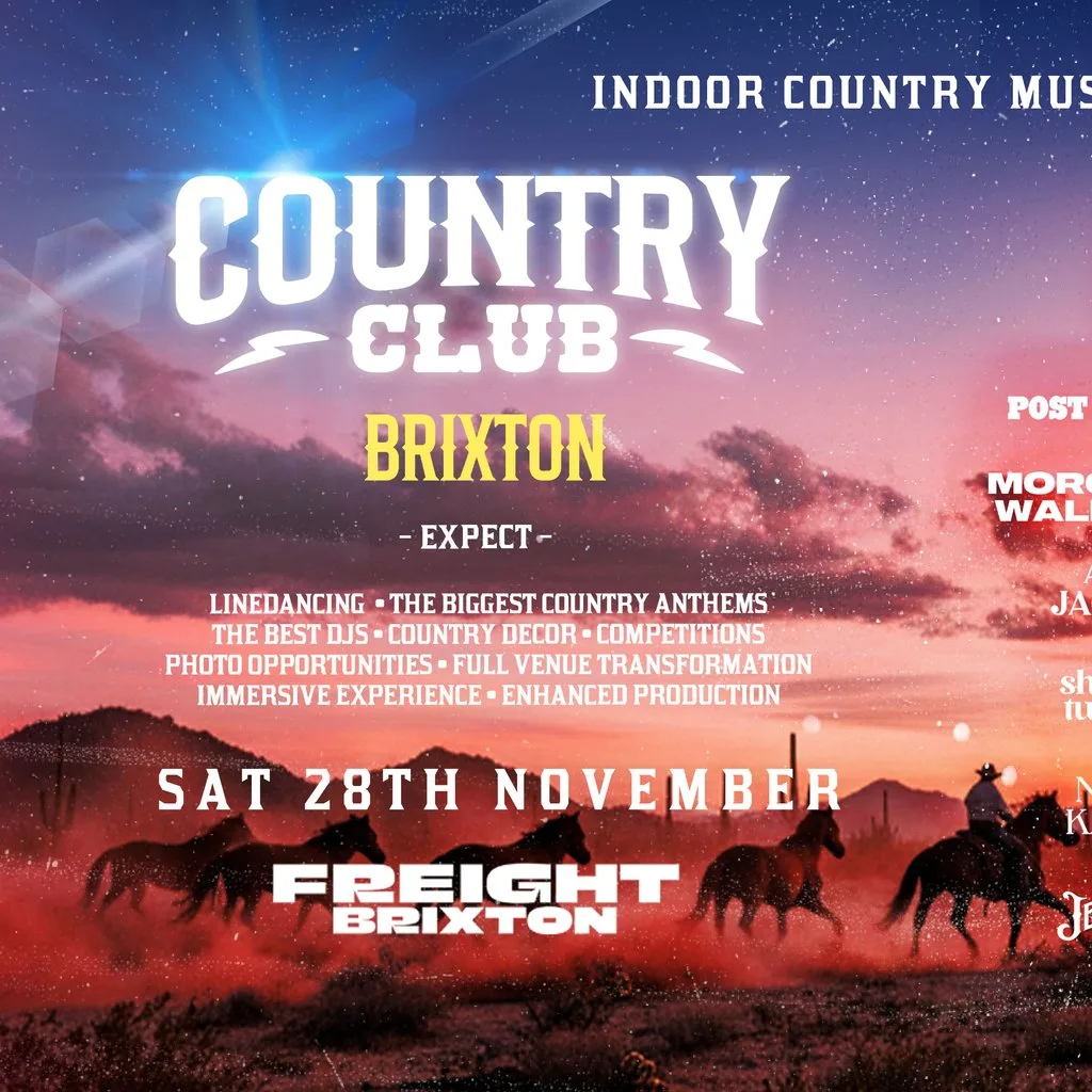 Country Club - Indoor Country Music Festival - London at Freight Brixton