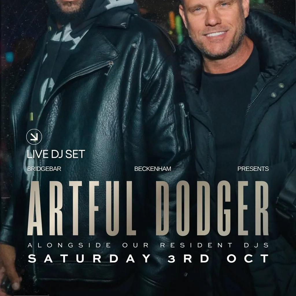 Artful Dodger + 80s vs 90s Night at Bridgebar at Bridgebar Beckenham