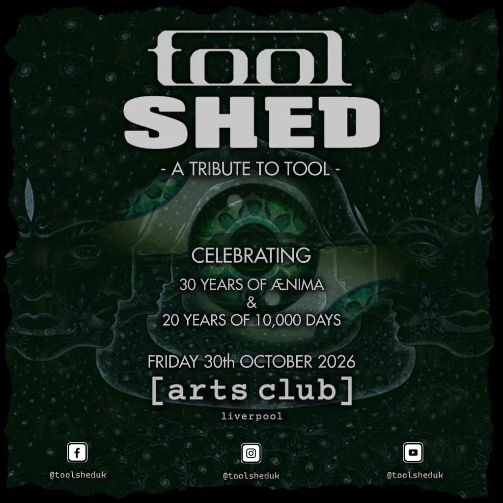 Tool Shed - A Tribute to Tool | Arts Club | Liverpool