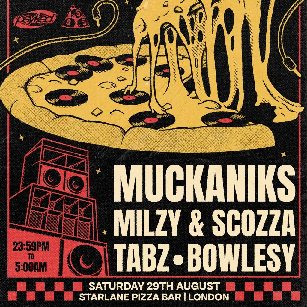Psyked x Housejackers: Muckaniks, Milzy, Bowlesy + MORE