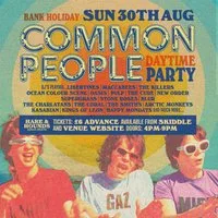 Common People - Bank Holiday Afternoon 80s, 90s, 00s Indie Disco at Hare And Hounds Kings Heath