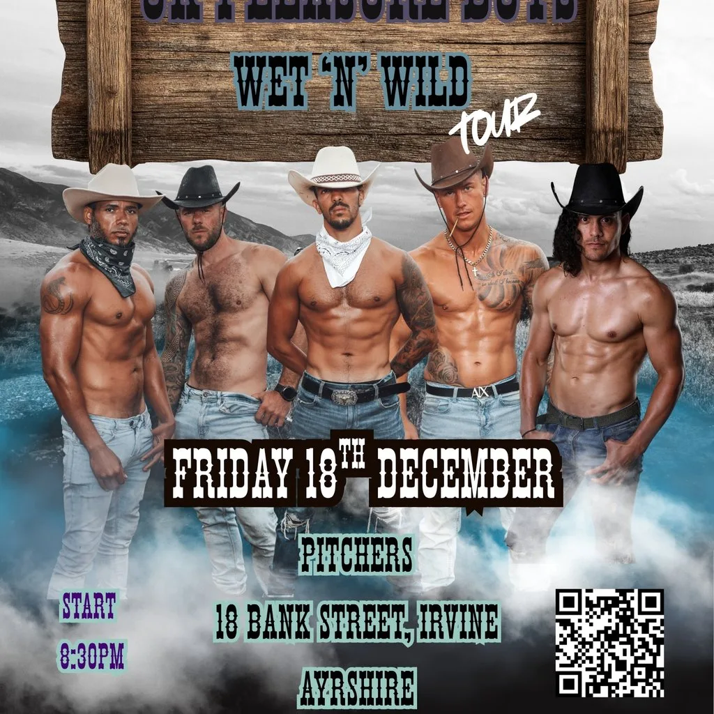 UK Pleasure boys Wet & Wild Tour Ayrshire