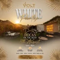 VoltHouse White Party | On The Rocks Rooftop Terrace at The Rocks Bar And Grill Bognor Regis