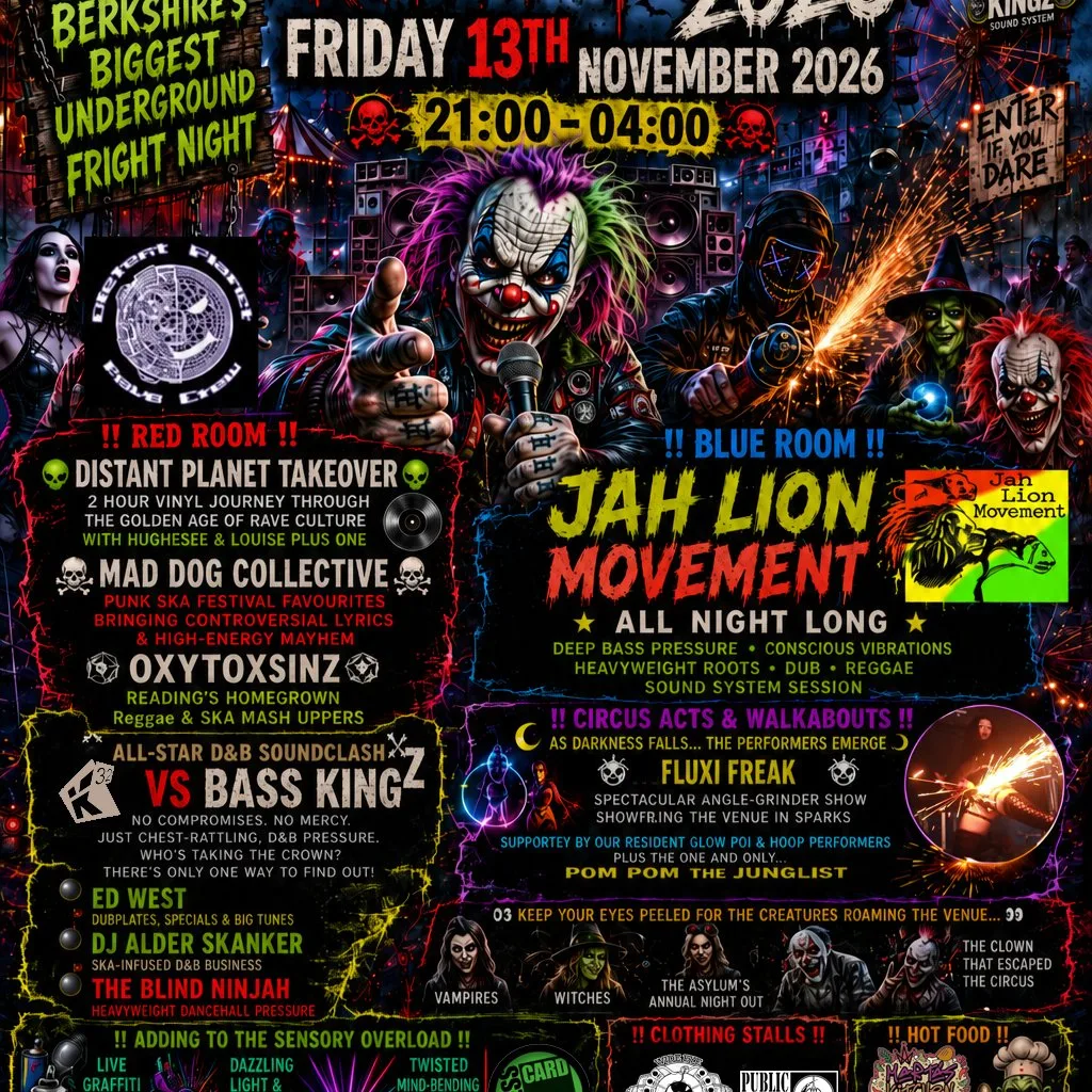 Fright Night 2026 at The Face Bar