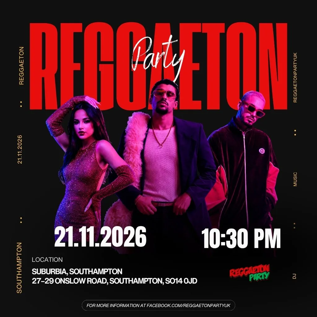 Reggaeton Party (Southampton) November 2026