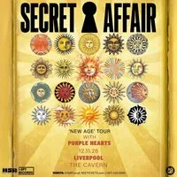 SECRET AFFAIR + PURPLE HEARTS at Cavern Club