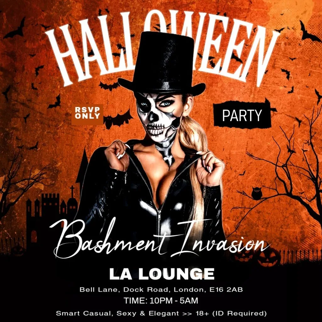 Bashment Invasion : Halloween Party (Saturday)