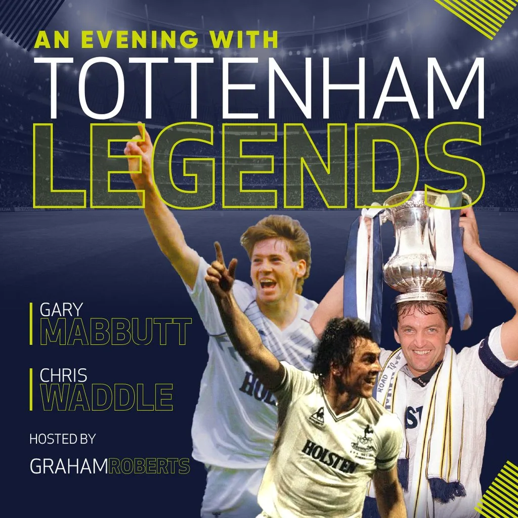 An Evening with Tottenham Legends at The Broadway Theatre Letchworth