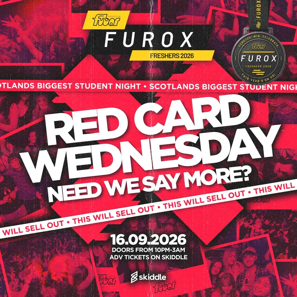 FRESHERS 2026 | Red Card Wednesday at Fubar