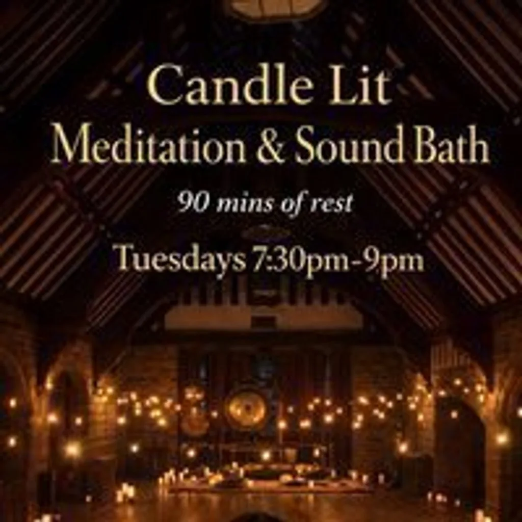 Autumn Equinox Candle Lit 90 Min Meditation & Sound Healing at Unitarian Church Liverpool