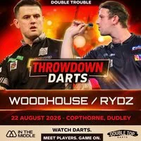Throwdown Presents Luke Woodhouse & Callan Rydz at Copthorne Hotel Dudley