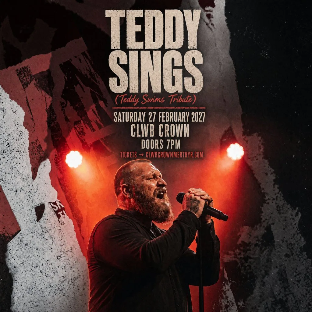 Teddy Sings (Teddy Swims Tribute) at Clwb Crown