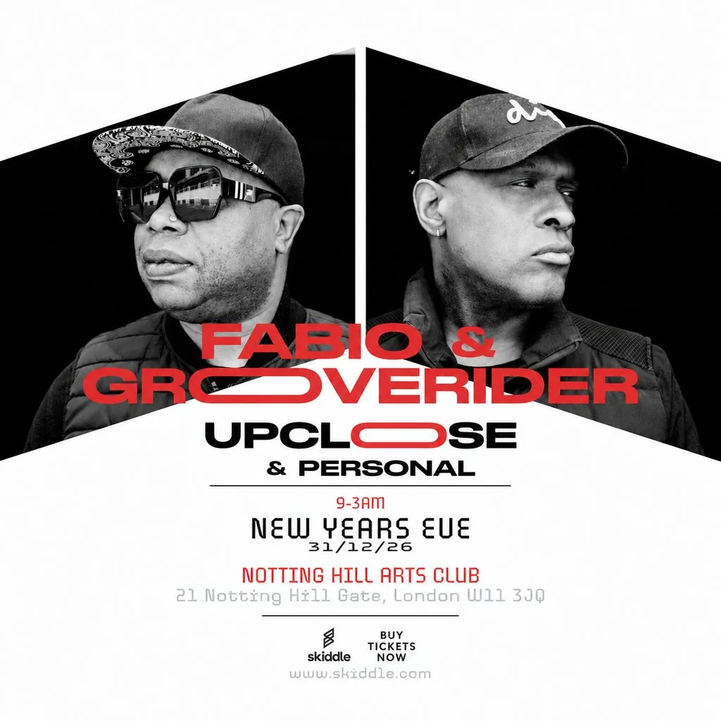 Fabio & Grooverider Up Close & Personal NYE 2026