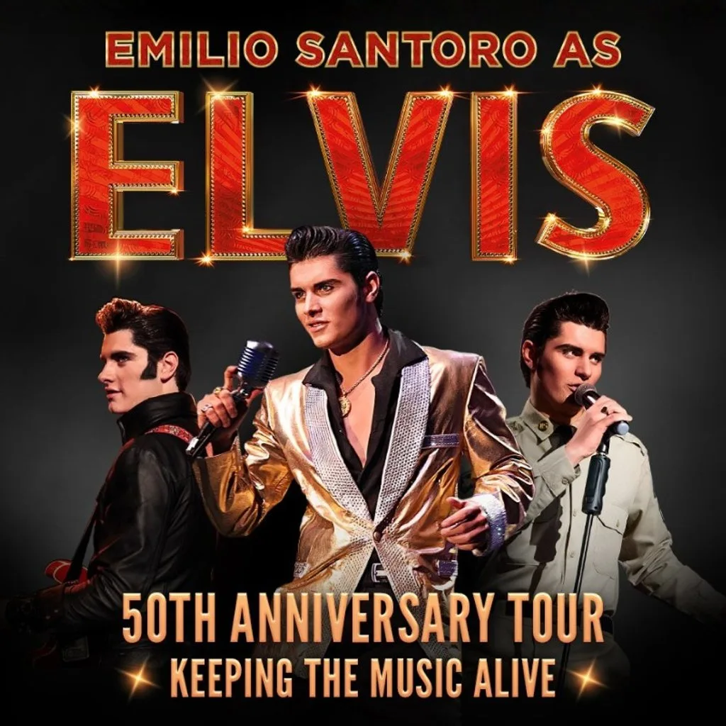 EMILIO SANTORO as ELVIS 50th Anniversary at Babbacombe Theatre