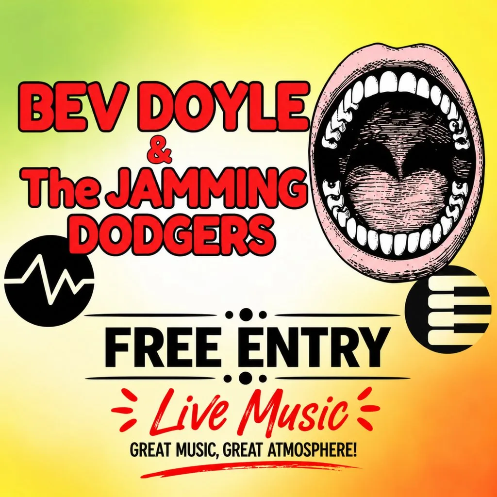 Bev Doyle + The Jamming Dodgers - No ticket needed