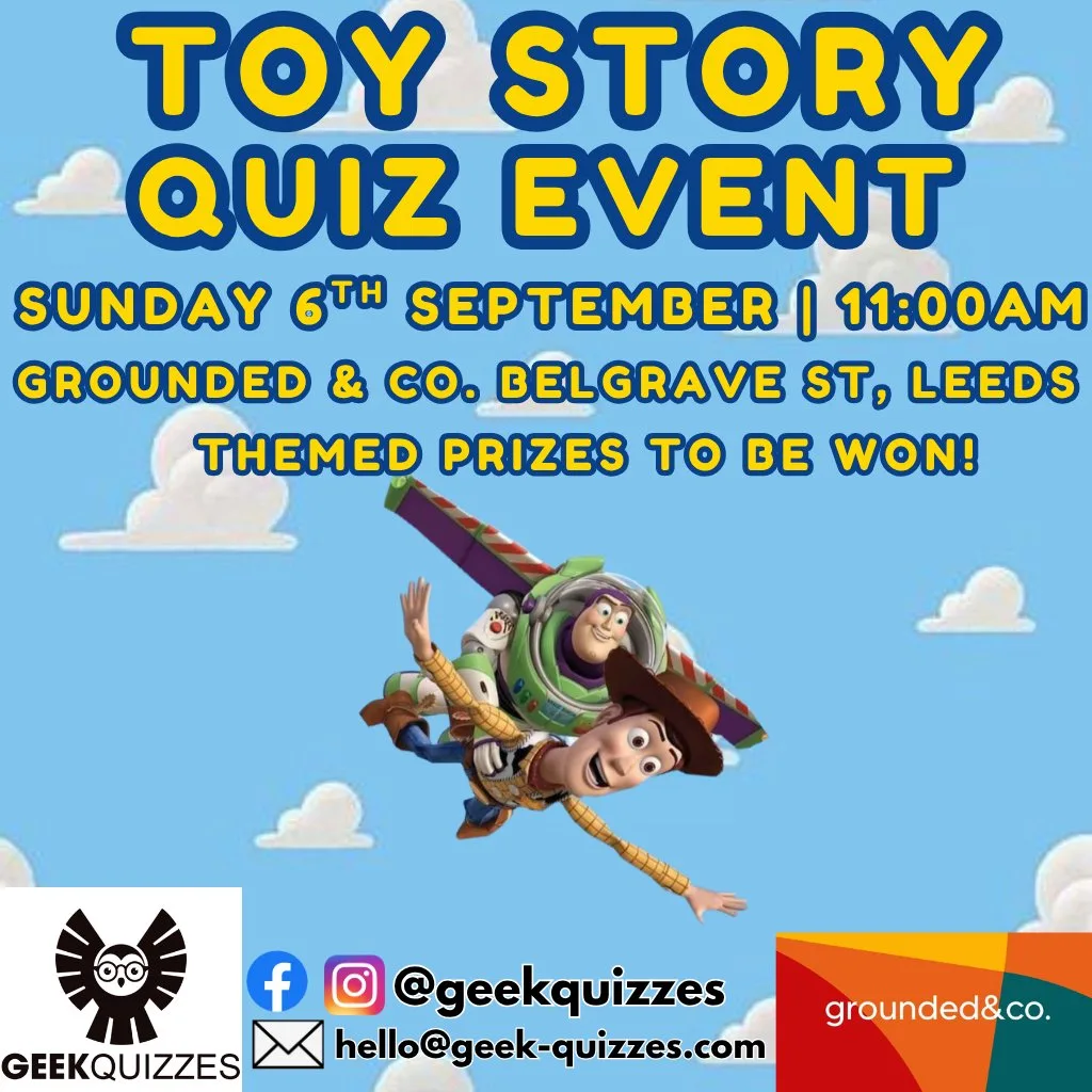 Toy Story Quiz Event at Grounded And Co