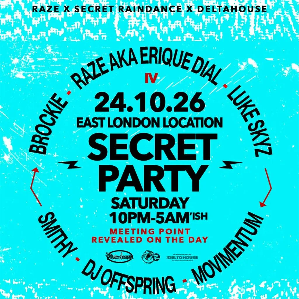Raindance, RAZE & Delta House Presents: Secret Party Part 5