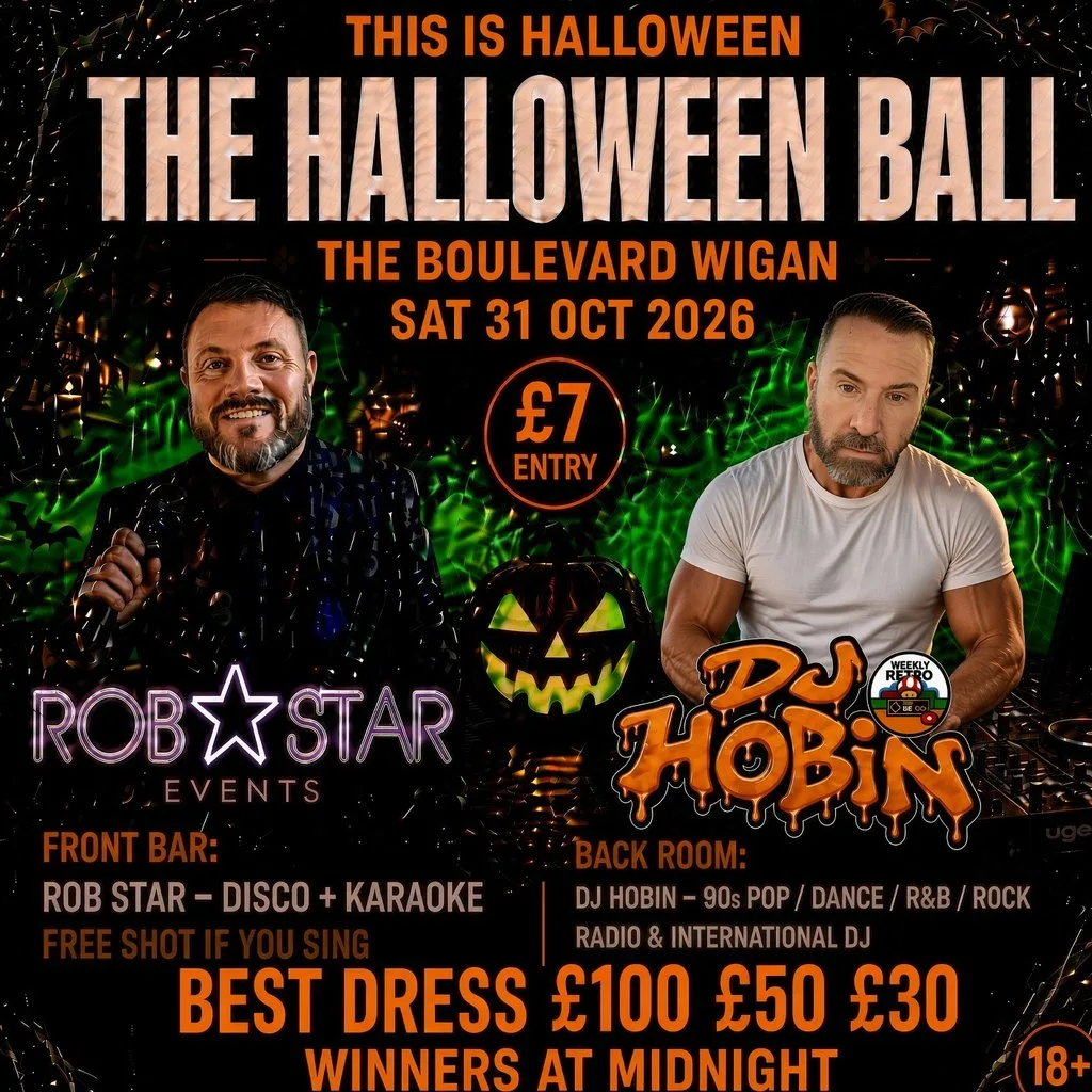 This Is Halloween - The Halloween Ball -The Boulevard Wigan