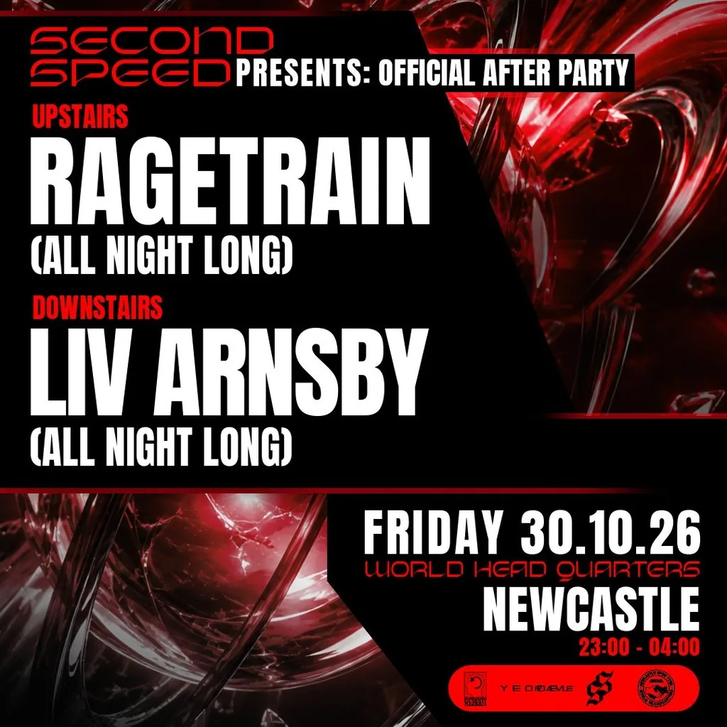 Second Speed: OFFICIAL AFTER PARTY Ragetrain and Liv Arnsby at World Headquarters