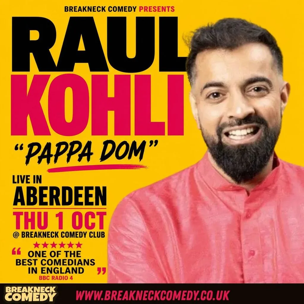 Raul Kohli at Breakneck Comedy
