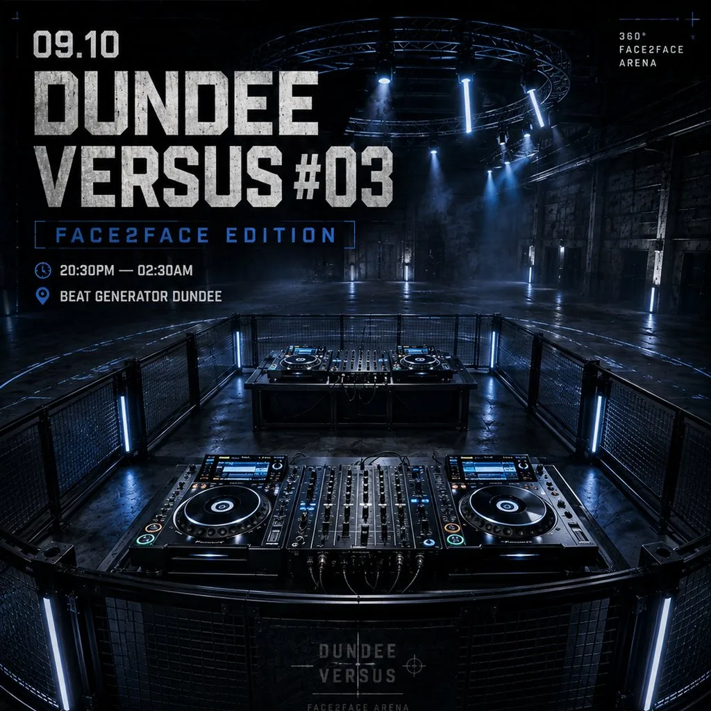 AHpromotions presents:DUNDEE VERSUS #03 (FACETOFACE EDITION) at Beat Generator
