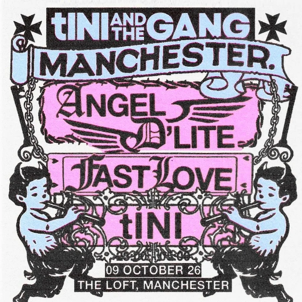 tINI AND THE GANG: tINI, Angel D'lite & Fastlove