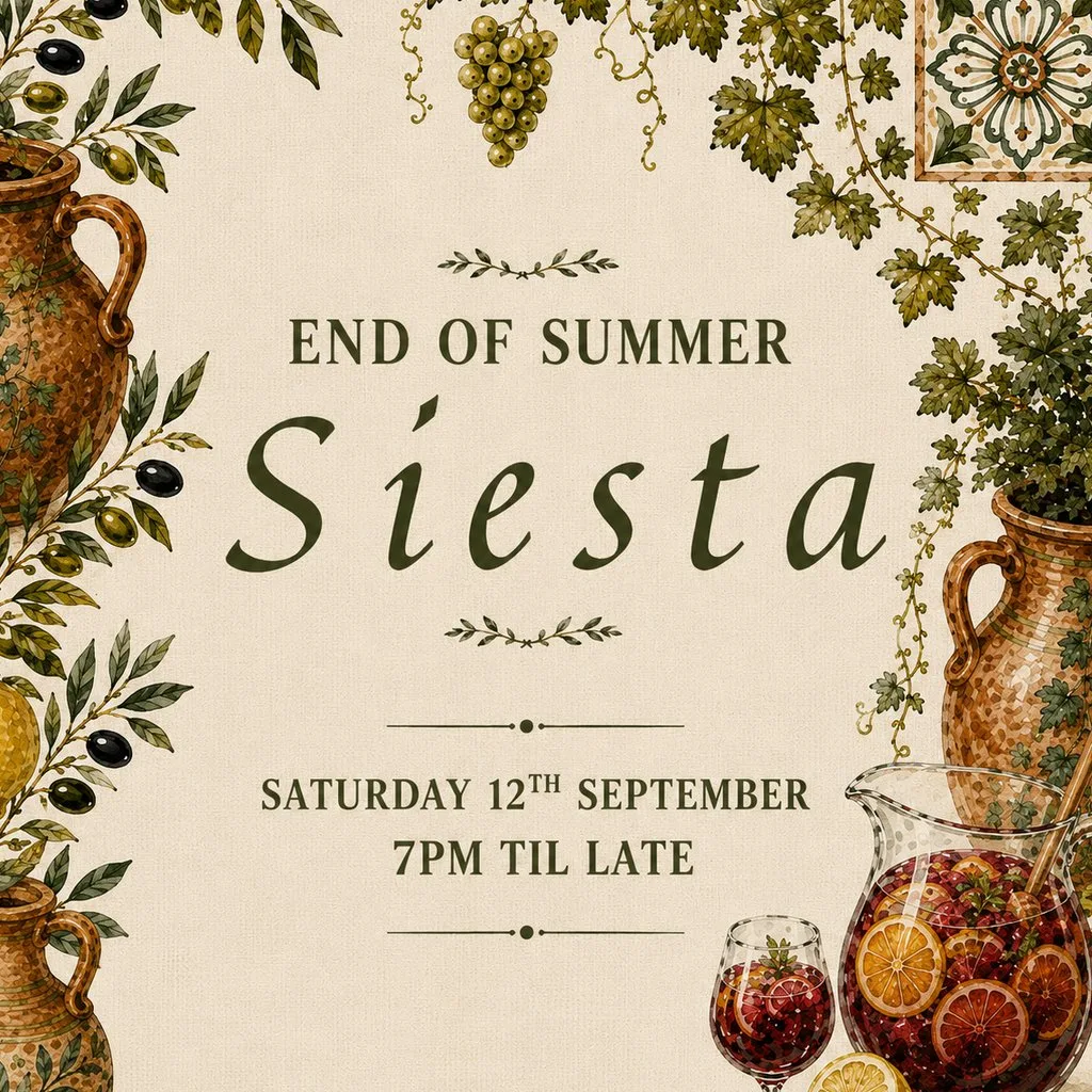 End of Summer Siesta
