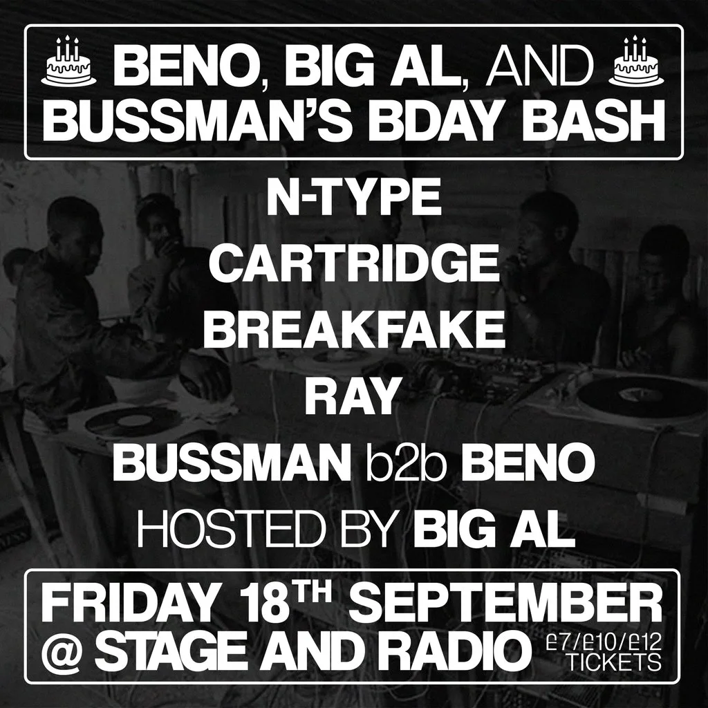Bussdown presents - N-Type, Cartridge, Breakfake + more