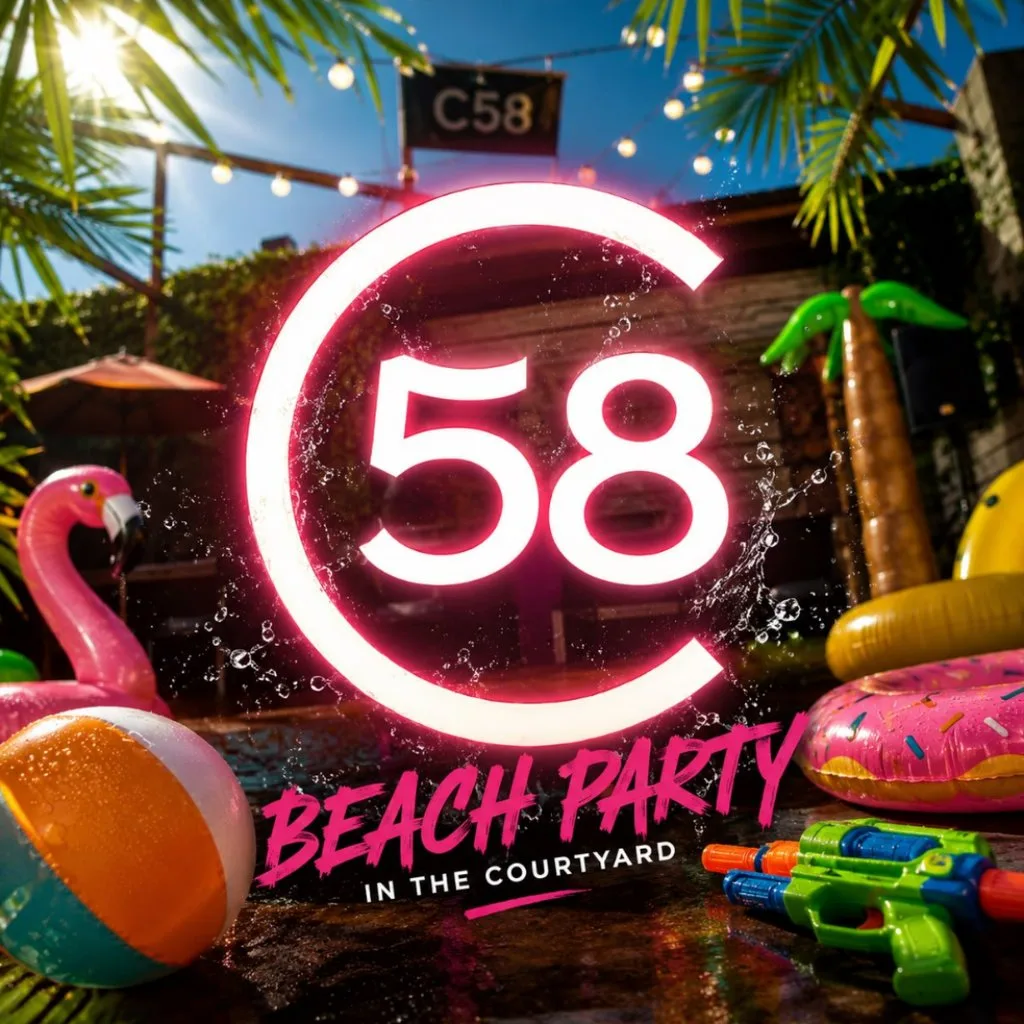 C58 Beach Party: Beach Bank Holiday at C58